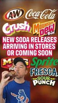 Best New Soda Releases Coming Soon 🥤😲 #Soda #drinks