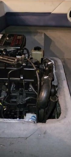 3.0 mercruiser back to life, needs another timing adjustment.