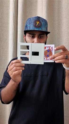 Magic frame card magic #magictricks #magic #creative