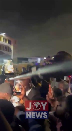 Minority Leader, Afenyo Markin has arrived at the premises of EOCO