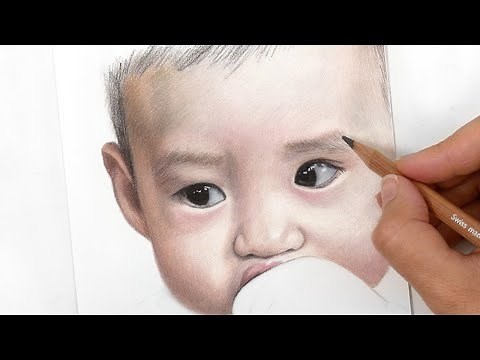 How to Draw Realistic Baby Skin With Colored Pencils (For Beginners)