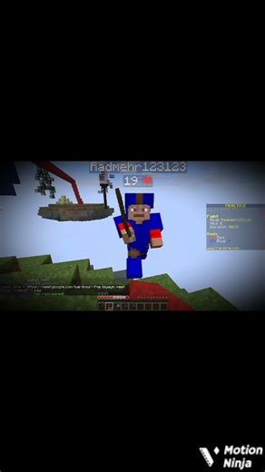 #minecraft #colonelkkjϟ hand is better than sword 🥱