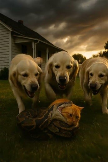 Heart-stopping: You won’t believe how terrible this python gets #cat #shorts #memes