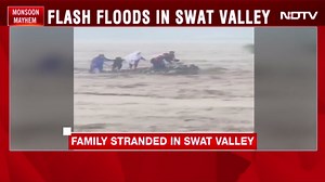 On Camera: 9 Swept Away In Flash Floods In Pak, Outing Turns Tragic For Family