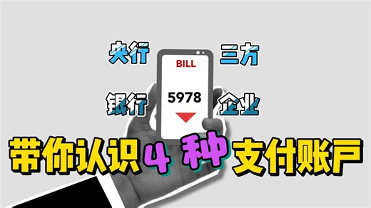带你认识4种支付账户，理解支付处理的底层逻辑