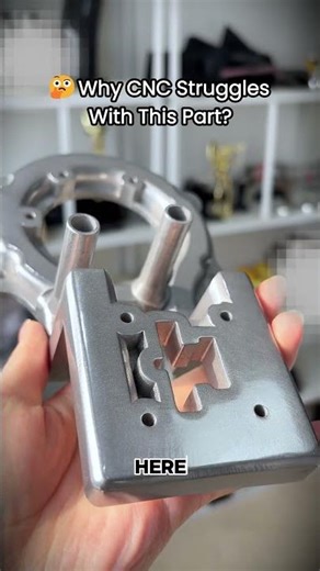 Why We Chose 3D Printing Instead of CNC #3dprinting #cnc #metal3dprinting #slm