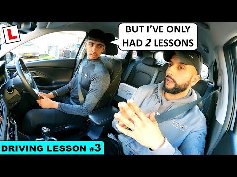 Driving On MAIN BUSY ROADS For The First Time (Lesson 3 - Raajan's Driving Journey)