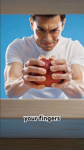 How To Split An Apple With Your Bare Hands 🍎💪 (No Knife Needed!)