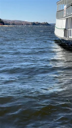 Seems strange to see open water. Really high (the water levels are) | Moosehead Lake News & Information