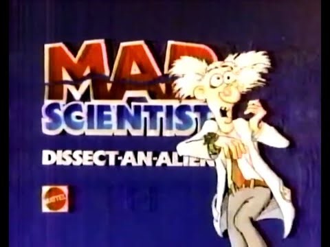 Mad Scientist Dissect-an-Alien from Mattel (1986)