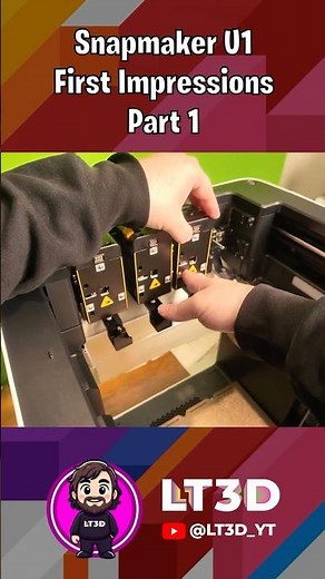 Snapmaker U1 Unboxing and Setup Experience