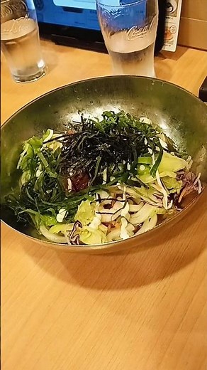 【ガスト】あっさり食べれて美味しい！「ねばとろサラダうどん」【ゆみチャンネル】