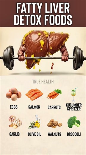 Top 8 Foods for a Fatty Liver!