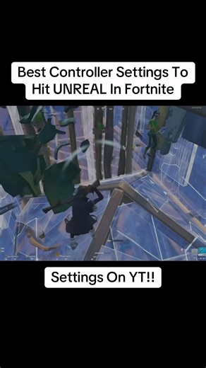 Best Controller Settings To Hit UNREAL In Fortnite #controllersettings #fortnite #fortniteclips