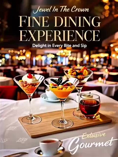 Experience Luxury Dining at The Jewel in the Crown