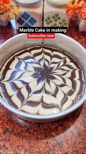 Bahut Sundar Marble Cake| How to make Marble Cake Design tutorial #tutorial #cake #baking #viral