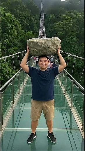 4.1K views | Glass Bridge Prank Goes Terribly Wrong | La Humanidad Gana | Facebook