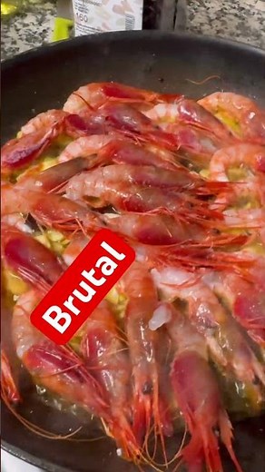 Espectacular gambas al ajillo #gambasalajillo #cocinacasera #cocinaconsabor #recetas #cocina