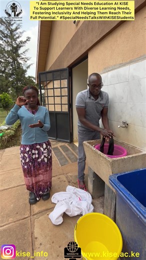 “I Am Studying Special Needs Education At KISE To Support Learners With Diverse Learning Needs, Fostering Inclusivity And Helping Them Reach Their Full Potential.” #SpecialNeedsTalksWithKISEStudents