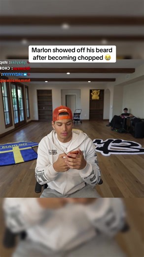 Marlon showed off his beard after becoming chopped 😭 #marlon #fyp