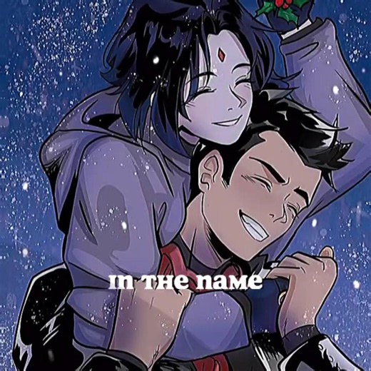 Damirae and Robstar🥹💙 In the name of love ❤️‍🩹 #nightwing #starfire #raven #robin #dcamu #teentitans