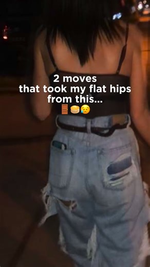 Annie | Skinny to Curvy Coach | I was able to ROUND my flat hip dips by doing this workout🍑🤞🏻 from less than 100lbs to over 130lbs, I went from skinny to curvy and I’m... | Instagram