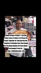 Small Format Printer? You Can Either Learn To Slice 5-6 Pieces Of Paper Together Or You Can Use Our Template To Design Your Own Image Or Purchase Ready To Press Clack Fan Images From Us..shop: theblanksspot.com #clackfan #viralfan #viralclackfan #trailride #wherethemfansat #theblanksspot | The Blanks Spot, Sublimation Blanks & T-Shirt Transfer Supplier