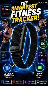 WHOOP 5.0 Activity Tracker | AI Fitness & Sleep Coach Wearable