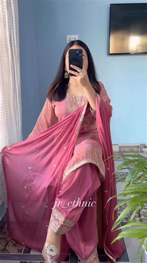 Jr ethnic on Instagram: "Farsi Salwar🌸 Size: 38,40,42,44 Fabric: Shimmer Silk"