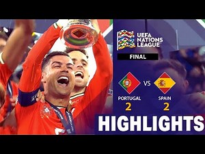 Spain vs Portugal Final 2025 | Portugal vs Spain 2-2 | Nations league Final 2025 Highlights