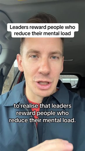 Alec Fullmer on Instagram: "It took being in a director level role myself to realize that leaders reward people who reduce their mental load. Here’s a few easy ways to do that. #careeradvice #careertips #careers #careergrowth"