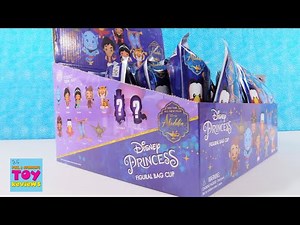 Disney Princess Aladdin Figural Bag Clip Series 21 Full Box Opening | PSToyReviews