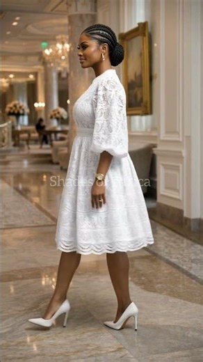 Elegant White Lace Dress Lookbook ✨ Timeless Feminine Style & Luxury Outfit Inspiration #simplestyle