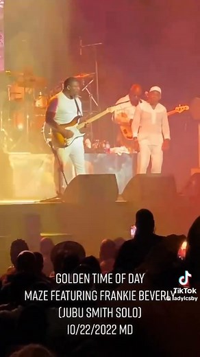 Wow!!!!😁🔥🎸😎🎸 🎸🎶🎸 JUBU SMITH On Stage, FRANKIE BEVERLY🎸🎶🎸 —-Thursday “Real Solo” Video! | Linda Braboy-Boyd