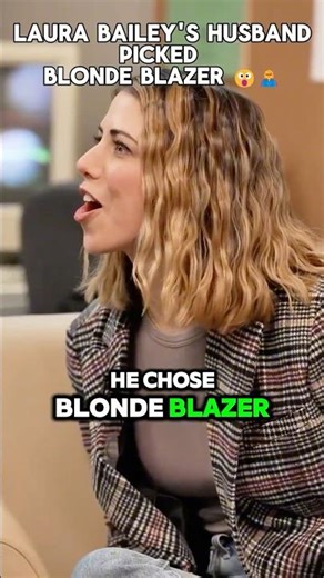 LAURA BAILEY'S HUSBAND PICKED BLONDE BLAZER 😮🦸‍♀️ (Dispatch)