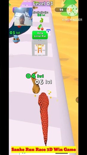 Sanke Evolution 3D WIN Gameplay | Epic Snake Battle & Final Victory 💥 #shorts