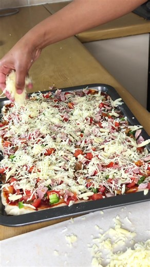 Homemade Vegetable Pizza Recipe