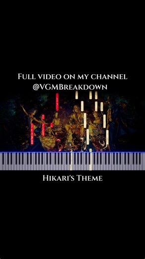 Octopath Traveler Piano Tutorial - Hikari's Theme #octopathtraveler #videogamemusic #pianotutorial