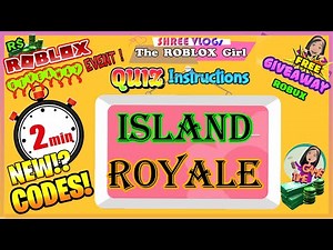 ⏱️ 🌴 Island Royale New codes 👑 in ⏱️ 2 Minutes ⚡New Shop Update Codes September
