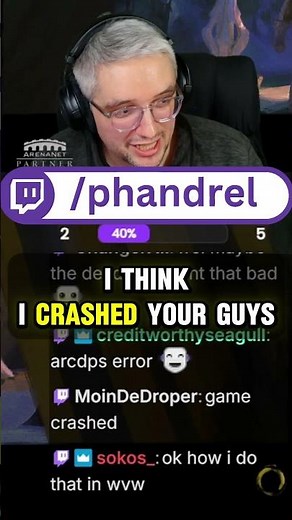 I crashed my enter squad's game...