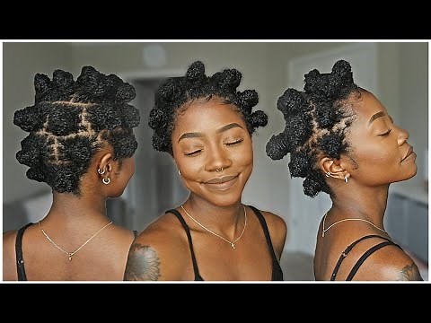 Bantu Locs! Bantu Knots on my Locs! | Keke J.