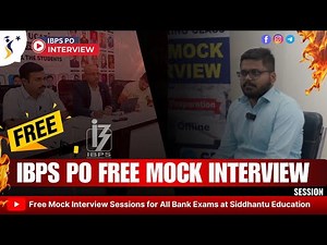 IBPS PO Mock-2 Interview 2025 | Full Real Panel Simulation (5+ Members) with Feedback & Tips