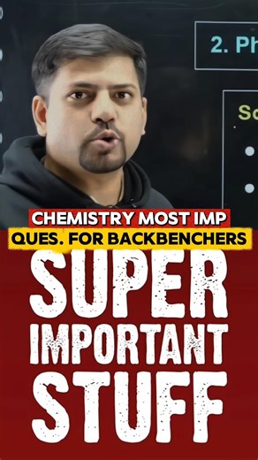 Chemistry Most Important Questions for Backbenchers 🔥 #relatable #12th #boards #cbse #chemistry #jee