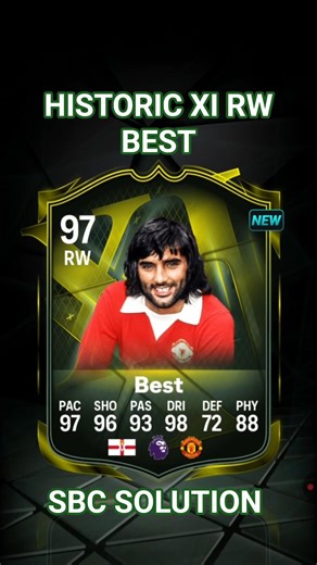 97 rated Best Historic XI SBC on MADFUT 26 #madfut #sbc