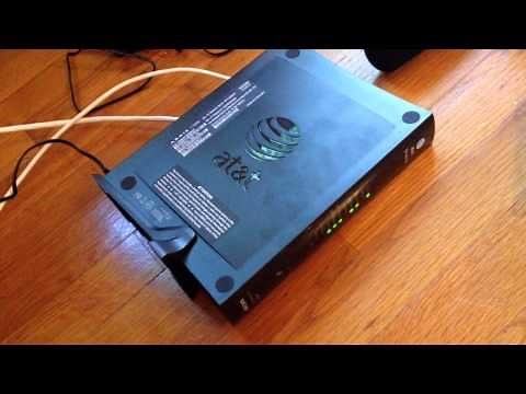 AT&T U-verse NVG589 modem/router high-pitched noise