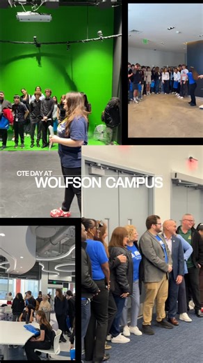 Miami Dade College - Wolfson on Instagram: "Today, our Wolfson Campus proudly hosted Career & Technical Education Day, welcoming high school students for an immersive look into the opportunities that await them. Students toured the AI Center, Miami Culinary Institute, Miami Fashion Institute, BIT Center, and Cybersecurity programs, exploring hands-on learning environments and discovering pathways to in-demand careers. They also learned about scholarships, academic programs, and the support syste