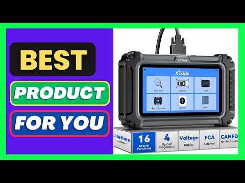 XTOOL D5S OBD2 Scanner with Touchscreen: Code Reader for Cars &