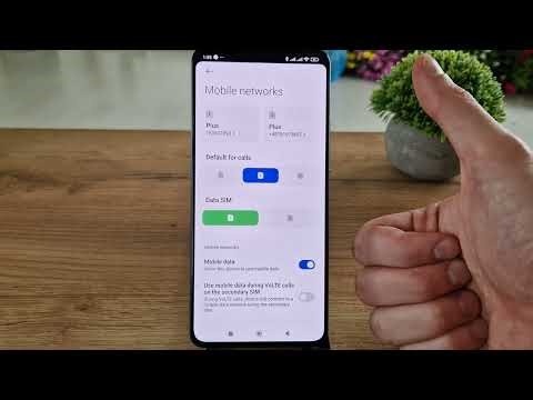 Xiaomi Poco X6 Pro: How to Set Default SIM for Calls 📱📞 | Dual SIM Call Settings (HyperOS)