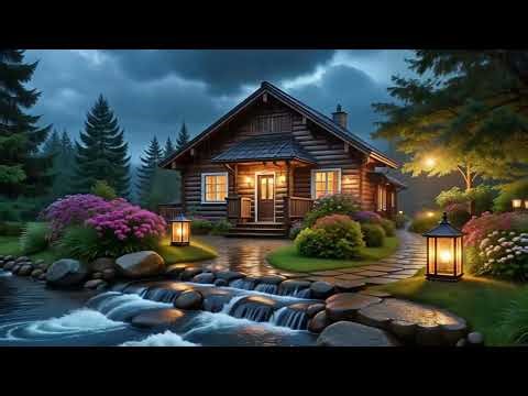 Heavy Rain in the Countryside 🌧️ | Pure Nature Ambience
