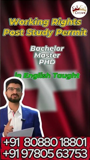 Study in Switzerland 2025-26 | Visa Process, Fees & Top Programs (Bachelors/Masters/PhD)